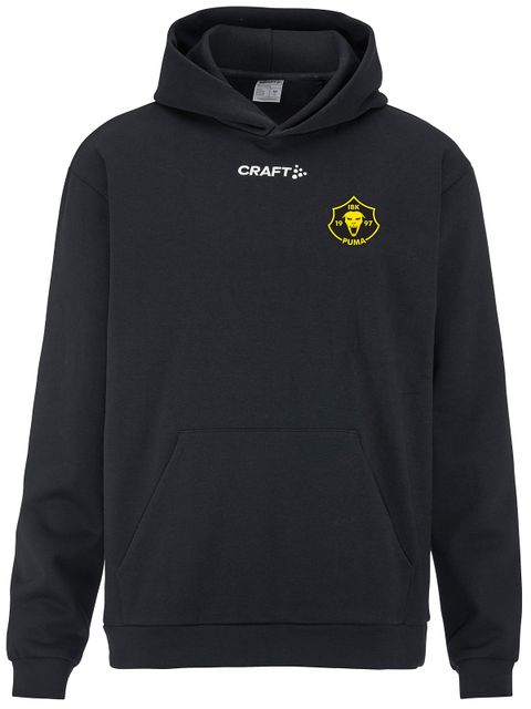 Craft Hoodtröja COMMUNITY 2.0, Black - liten logo (IBK Puma)
